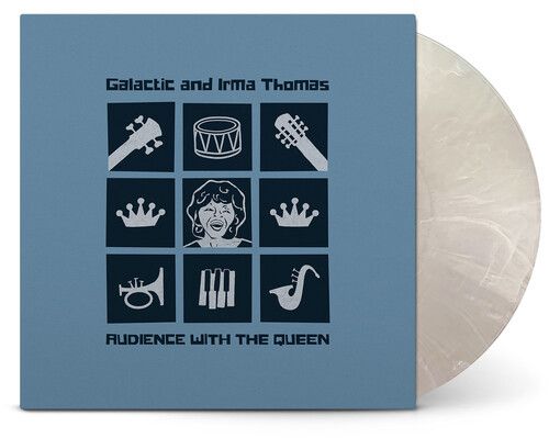 Galactic + Irma Thomas &quot;Audience With The Queen&quot; {180g} *cLeAr/wHiTe sMoKe ViNyL!* 