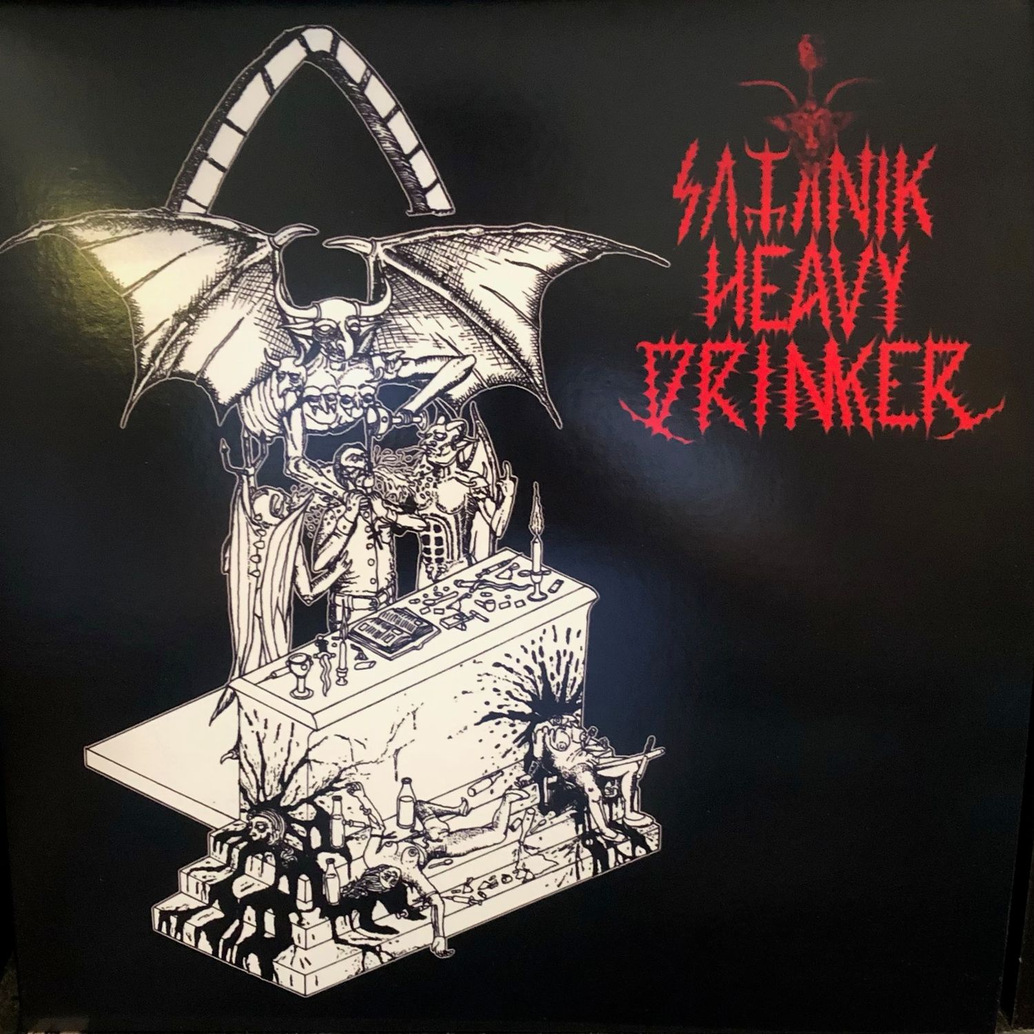 SATANIK HEAVY DRINKER &quot;S/T&quot; *LP* 2025