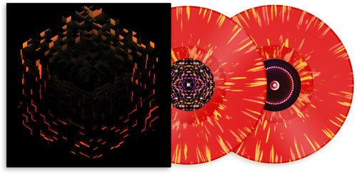 C418 &quot;Minecraft Volume Beta&quot; *Red Orange &amp; Yellow Splatter*