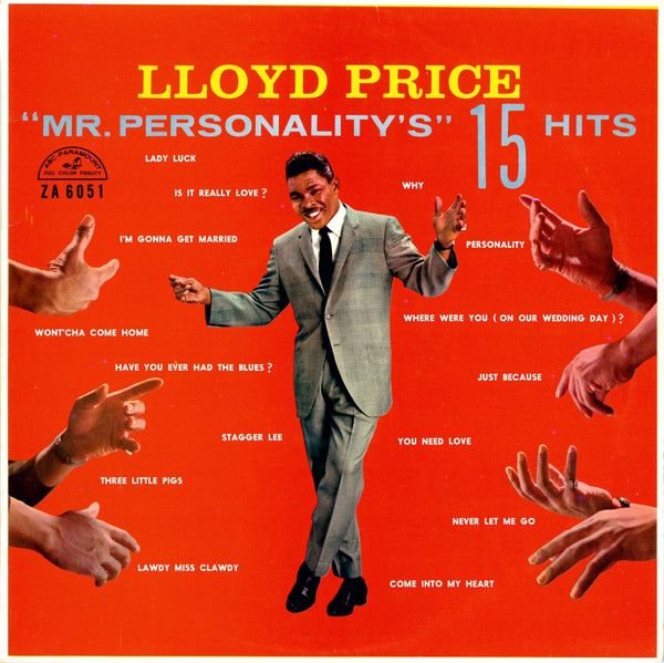 Lloyd Price &quot;Mr Personality&#39;s 15 Hits&quot; VG 1960