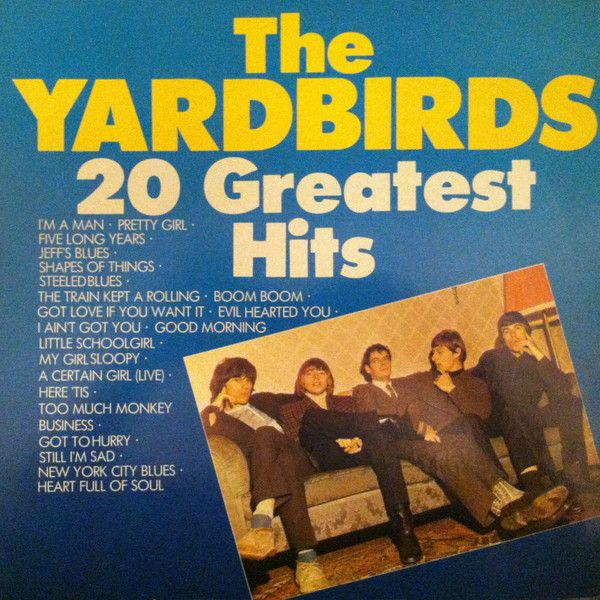 The Yardbirds &quot;20 Greatest Hits&quot; NM- 1987 *DE press!*