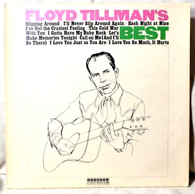 Floyd Tillman &quot;Floyd Tillman’s Best&quot; VG+ 1964