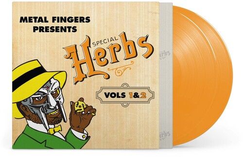 MF DOOM &quot;Special Herbs Vol. 1 &amp; 2&quot; *MuStArD YeLLoW ViNyL!*