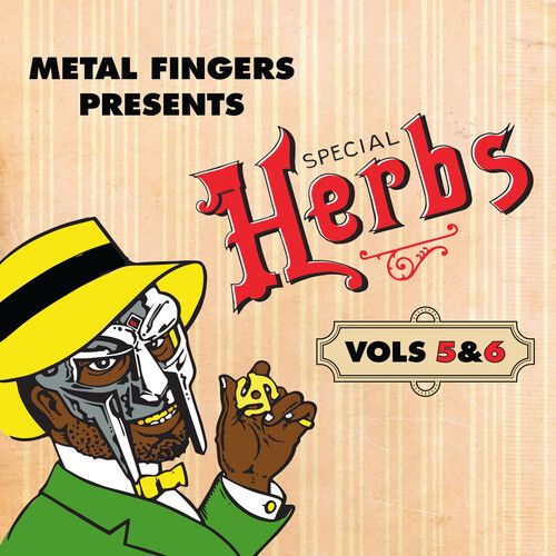 MF DOOM &quot;Special Herbs Volume 5 &amp; 6&quot; *AppLe ReD ViNyL!*