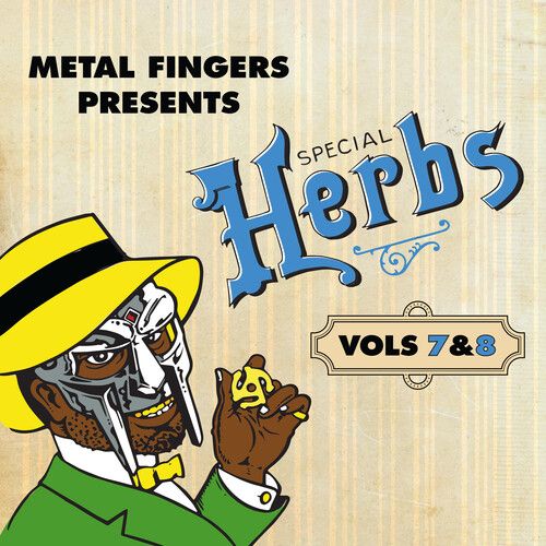 MF DOOM &quot;Special Herbs Vol. 7 &amp; 8&quot; *SkY bLuE ViNyL!*