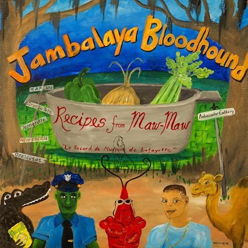Jambalaya Bloodhound &quot;Recipes From Maw-Maw&quot; *CD* 2023