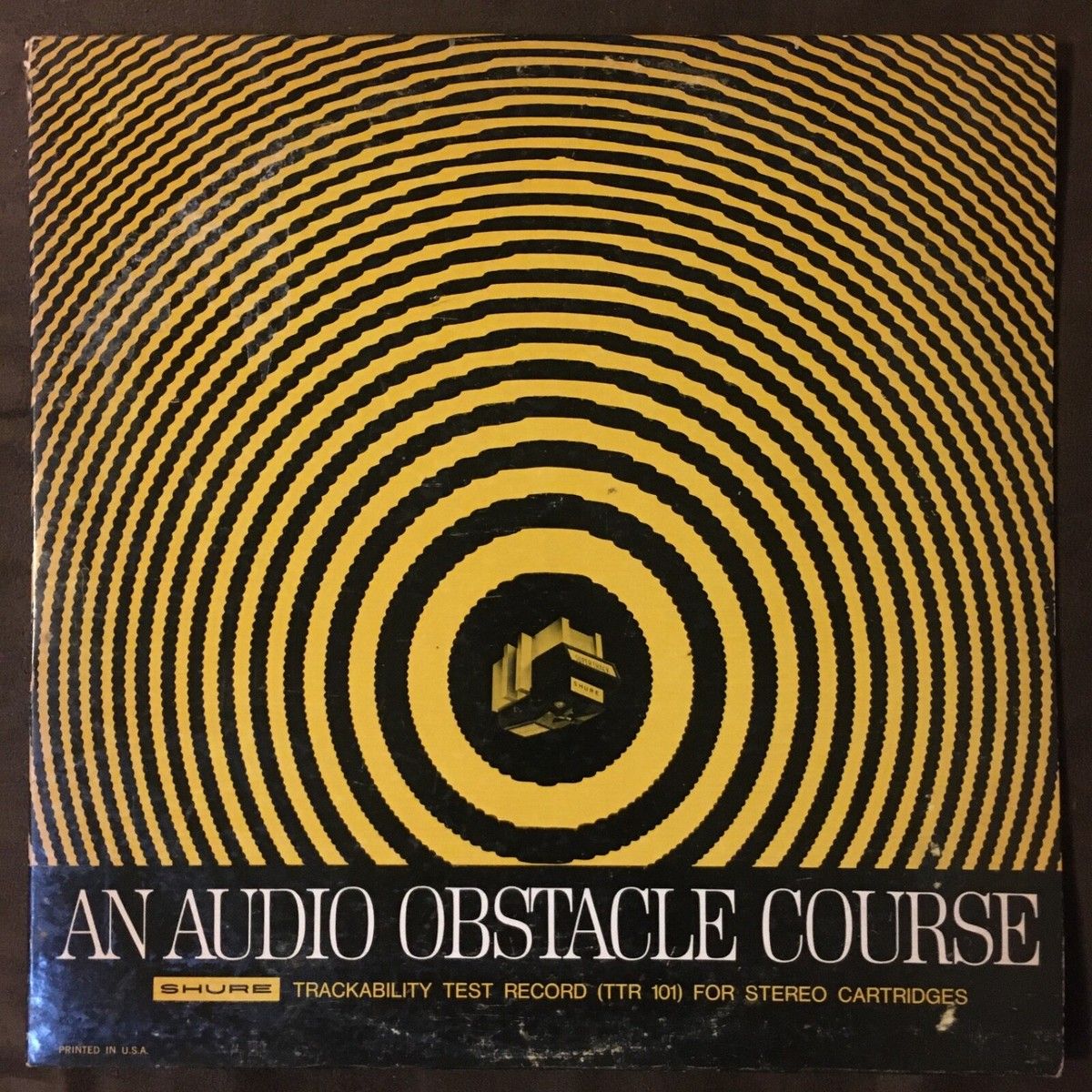 Shure &quot;An Audio Obstacle Course&quot; EX 1967 *w/ insert!*