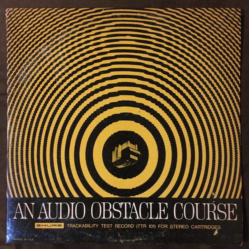 Shure &quot;An Audio Obstacle Course&quot; EX 1967 *w/ insert!*