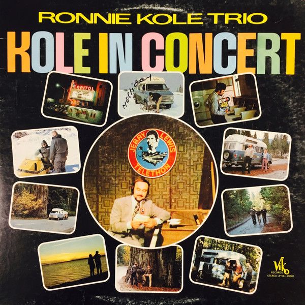 Ronnie Kole Trio &quot;Kole In Concert&quot; *SEALED* 1973