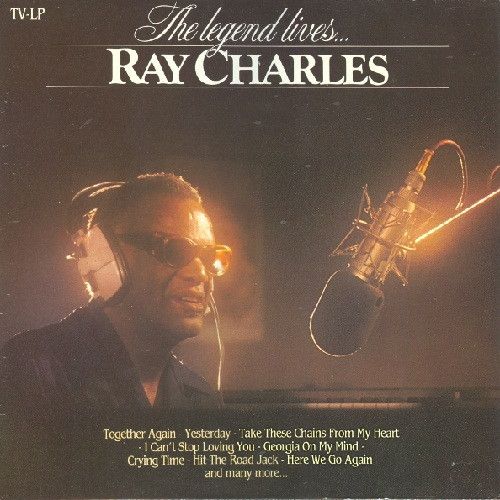 Ray Charles &quot;The Legend Lives&quot; VG+ 1981 *NZ press!*