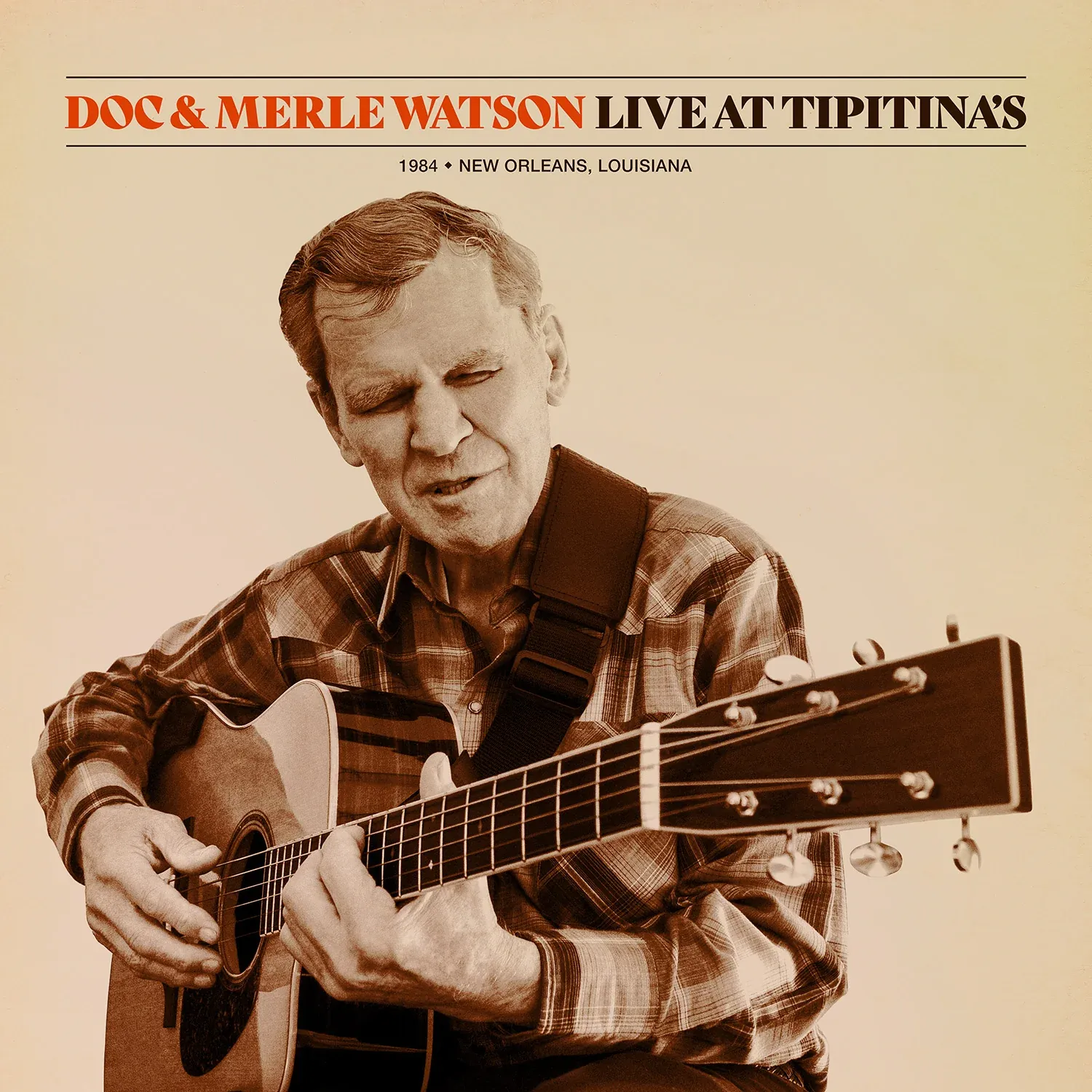 Doc Watson &amp; Merle &quot;Live At Tipitina&#39;s 1984&quot; NM 2025