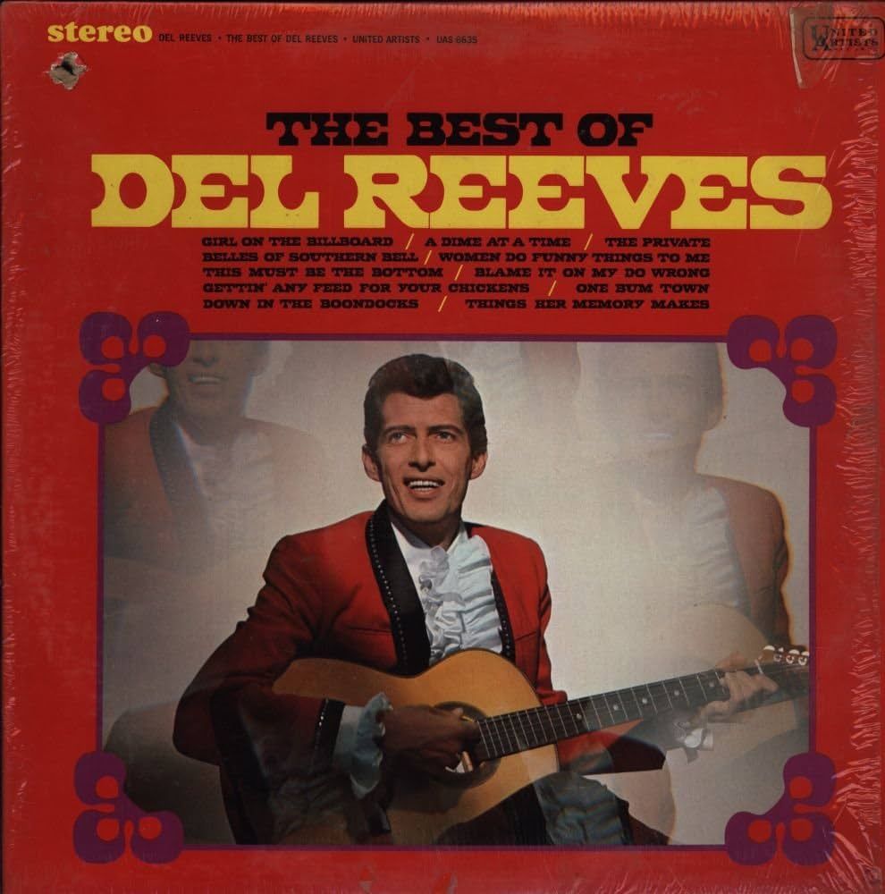 Del Reeves &quot;The Best Of Del Reeves&quot; EX+ 1968