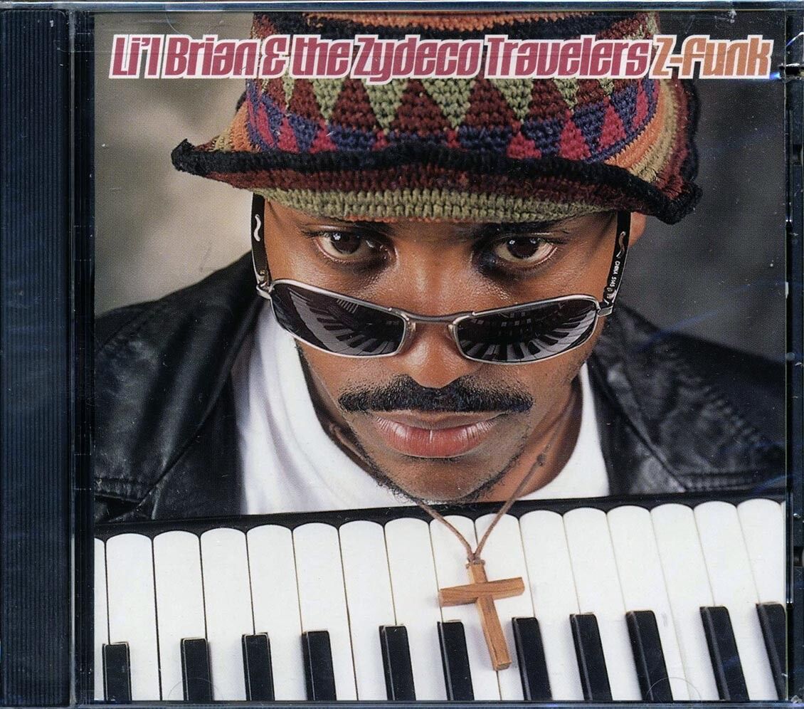Lil&#39; Brian &amp; The Zydeco Travelers &quot;Z-Funk&quot; *SEALED CD* 1997