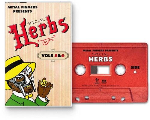 MF Doom &quot;Special Herbs Vol. 5 &amp; 6&quot; *Red TAPE*