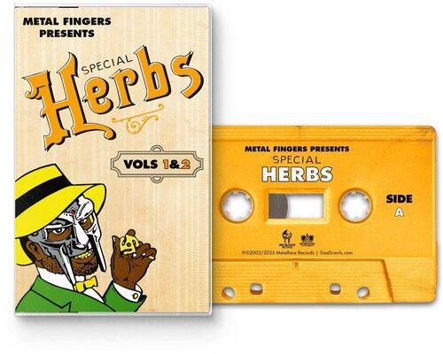 MF Doom &quot;Special Herbs Vol. 1 &amp; 2&quot; *Yellow TAPE*