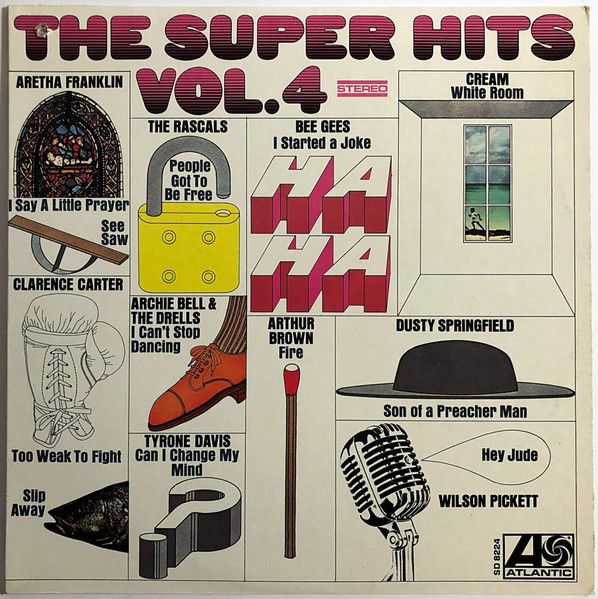 Various &quot;The Super Hits Vol. 4 VG- 1969 [r4601972]