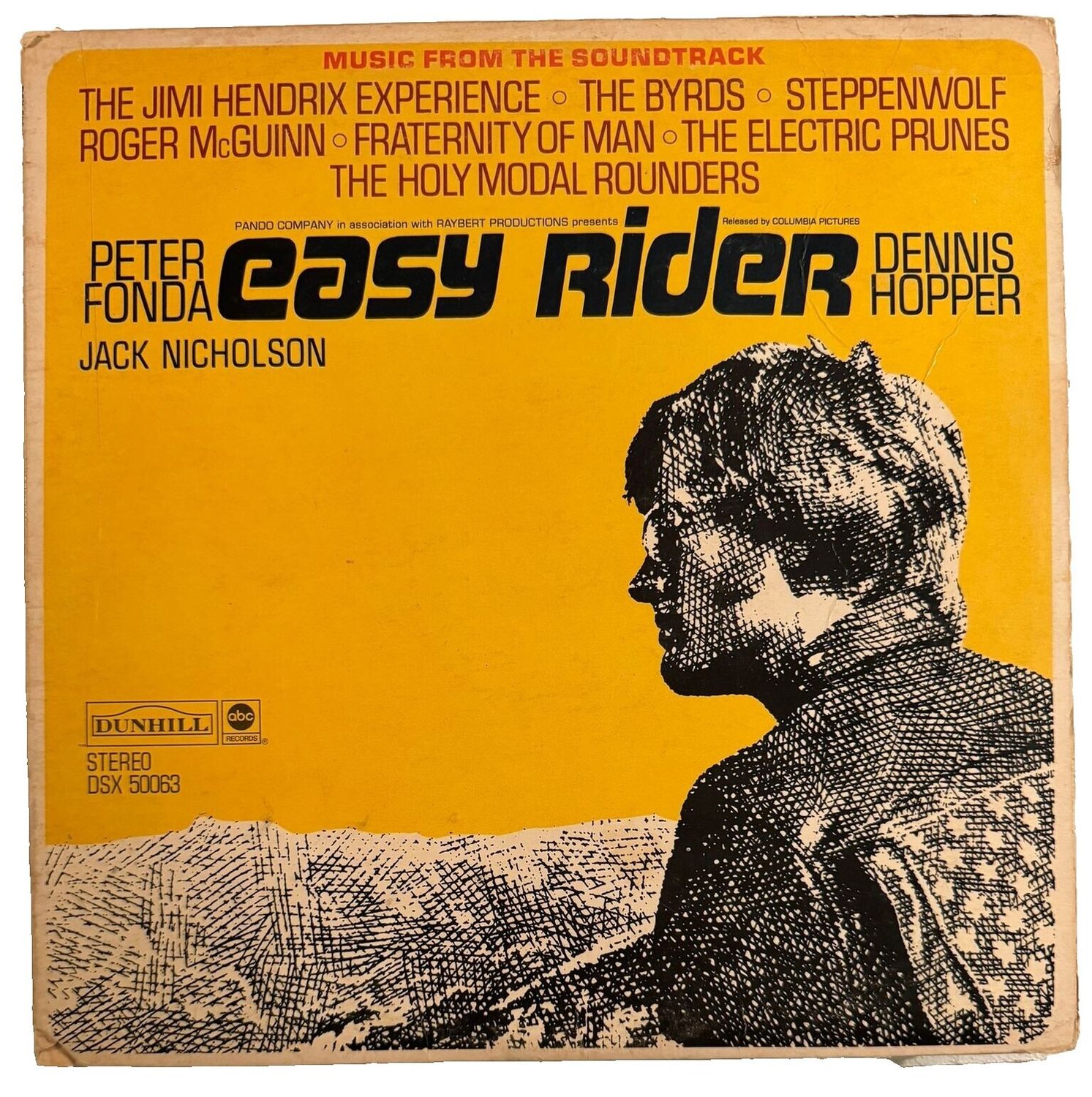 Various &quot;Easy Rider (OST)&quot; VG+ 1969