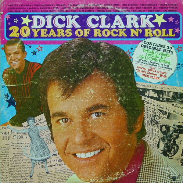 Dick Clark &quot;20 Years Of Rock N’ Roll&quot; EX+ 1973 {2xLPs!}