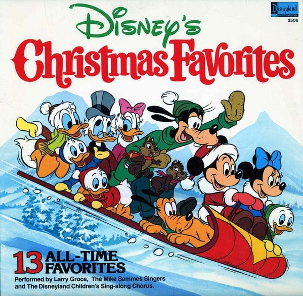 Walt Disney &quot;Disney&#39;s Christmas Favorites&quot; VG+ 1979