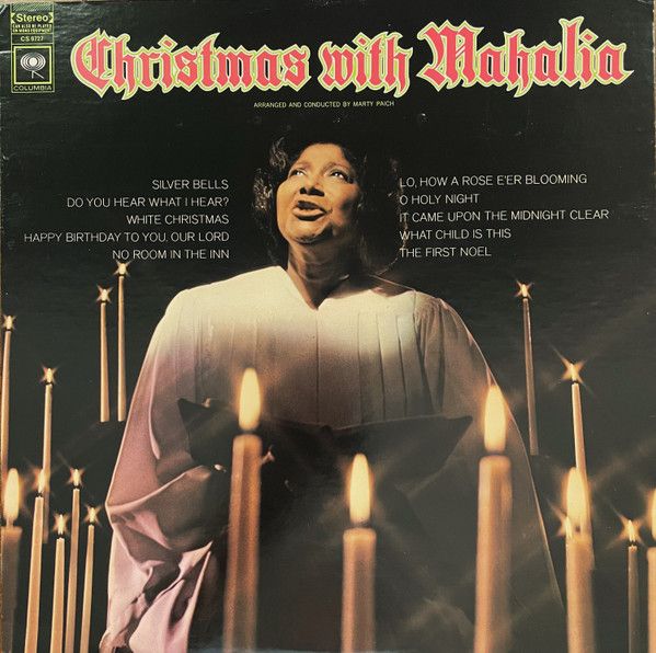 Mahalia Jackson &quot;Christmas With Mahalia&quot; EX+ 1968/re.