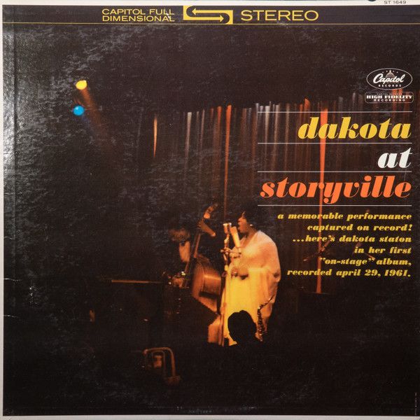 Dakota Staton &quot;Dakota At Storyville&quot; EX+ 1961