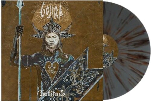 Gojira "Fortitude" *Grey w/ Brown Splatter!*