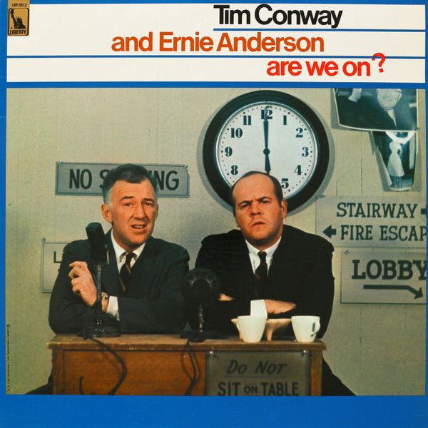 Tim Conway + Ernie Anderson "Are We On?" NM- 1967