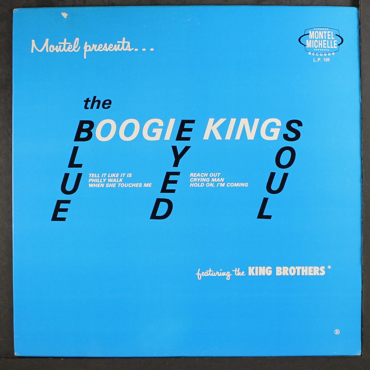 The Boogie Kings "Blue Eyed Soul" VG+ 1966