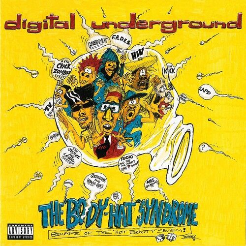 Digital Underground "The Body-Hat Syndrome: 30th Anniv. Ed."  *YeLLoW ViNyL!*