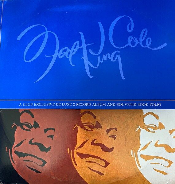 Nat King Cole "The Man And His Music" EX+ 1986 {2xLPs!}
