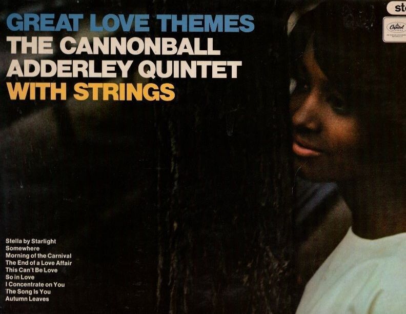 Cannonball Adderley "Great Love Themes" VG+ 1966 *MONO*
