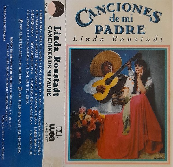 Linda Ronstadt "Canciones De Mi Padre" *TAPE* 1987