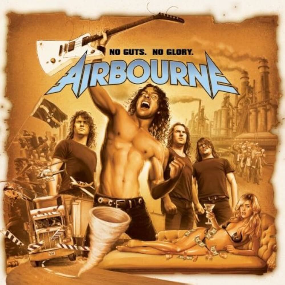 Airbourne "No Guts. No Glory." *CD* 2010
