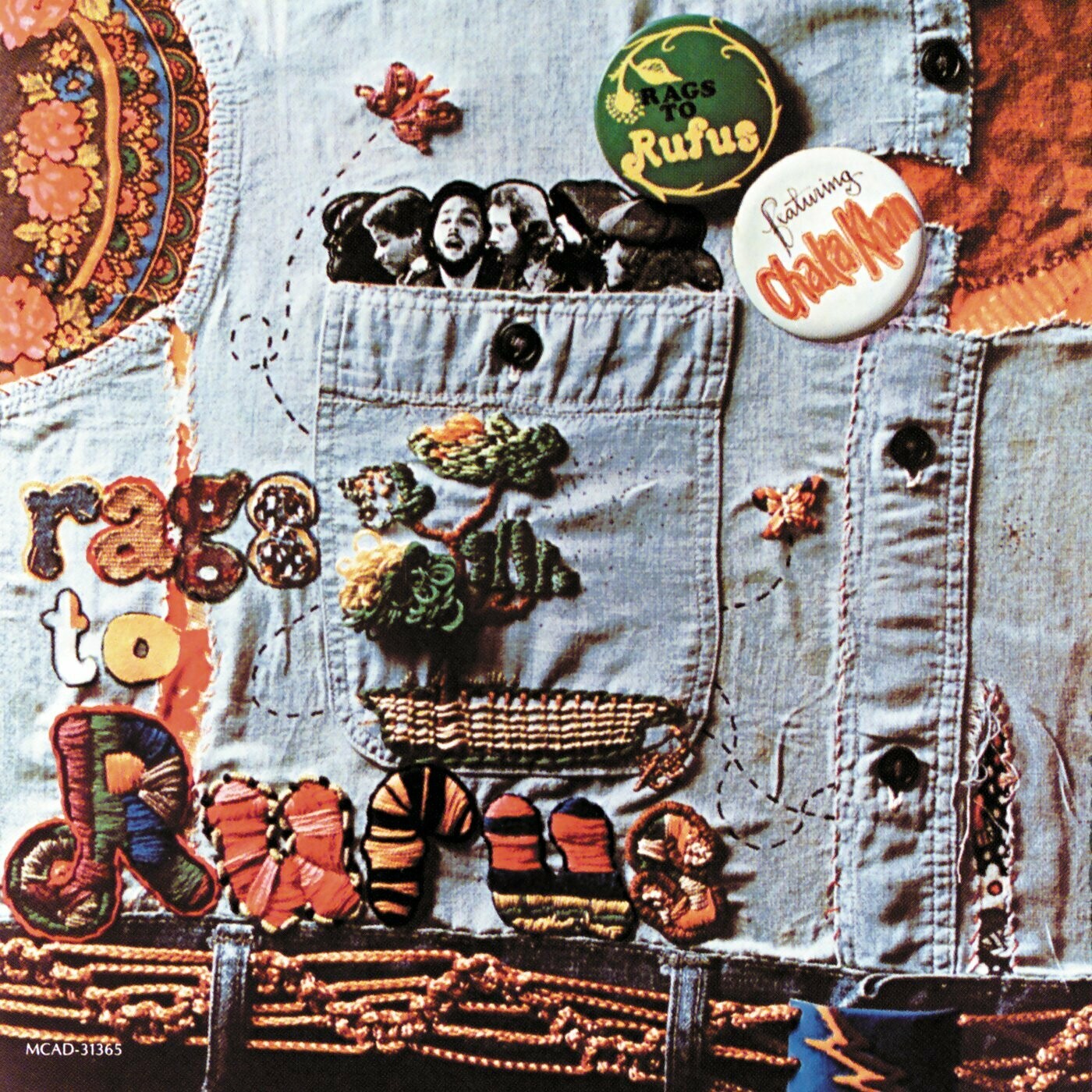 Rufus feat. Chaka Khan "Rags To Rufus" VG+ 1974