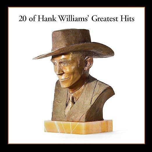 Hank Williams "20 Greatest Hits" NM- re.2017 *cLeAr ViNyL!*