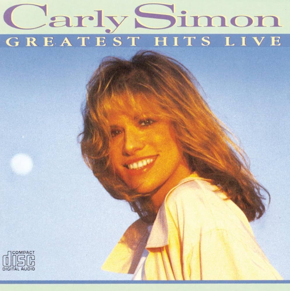 Carly Simon "Greatest Hits Live" *CD* 1988