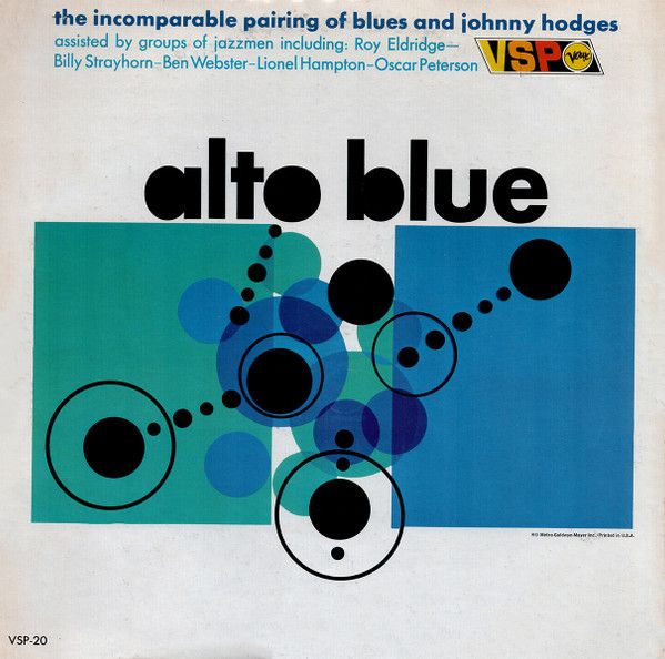 Johnny Hodges "Alto Blue" NM- 1966