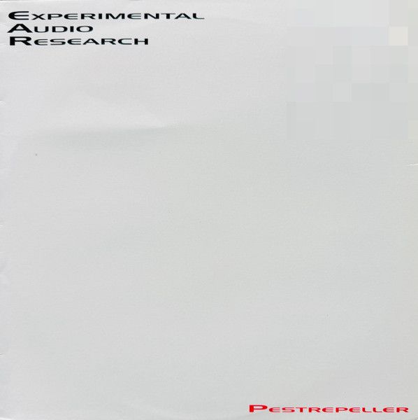 Experimental Audio Research "Pestrepeller" NM- 1999 *gLiTTeR ViNyL!*