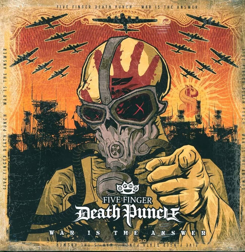 Five Finger Death Punch "War Is The Answer" *CD* 2009