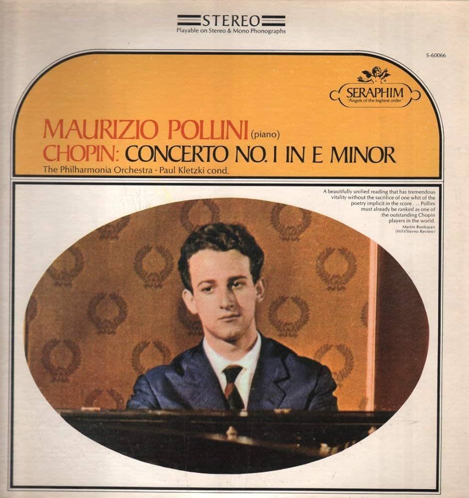 Chopin, Maurizio Pollini "Concerto No. 1 In E Minor" NM 1960/re.