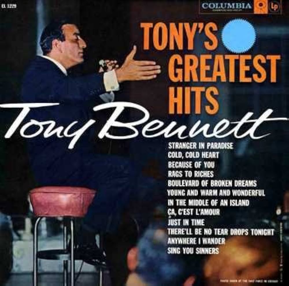 Tony Bennett "Tony's Greatest Hits" NM- 1958 [r10954227]