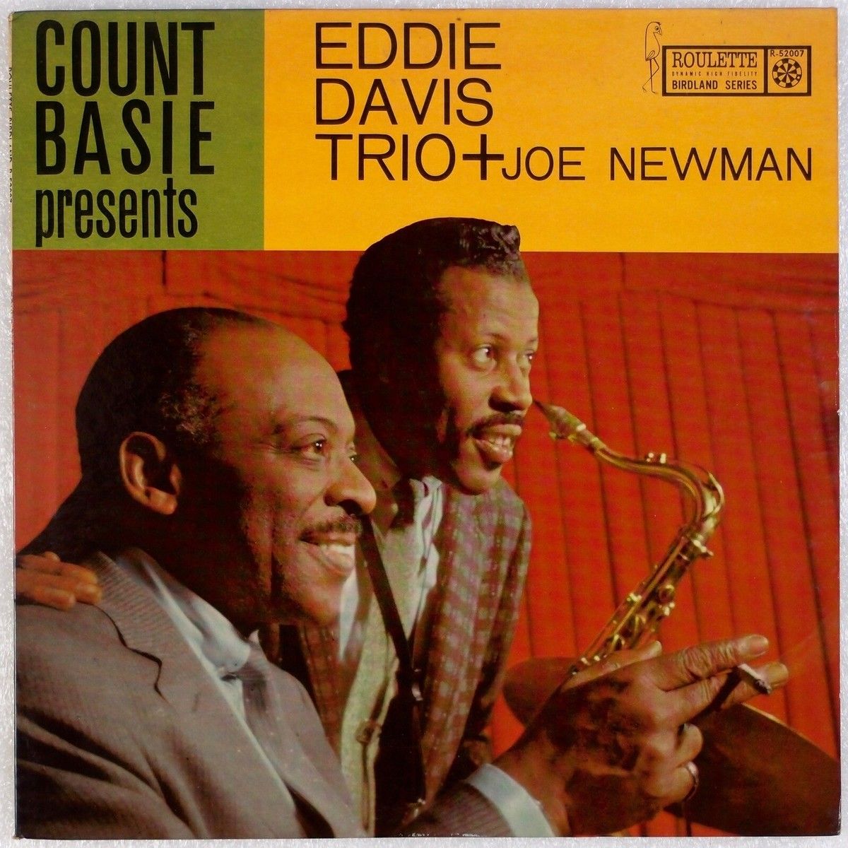 Count Basie "...Presents Eddie Davis Trio Plus + Joe Newman" VG+ 1958 *MONO*