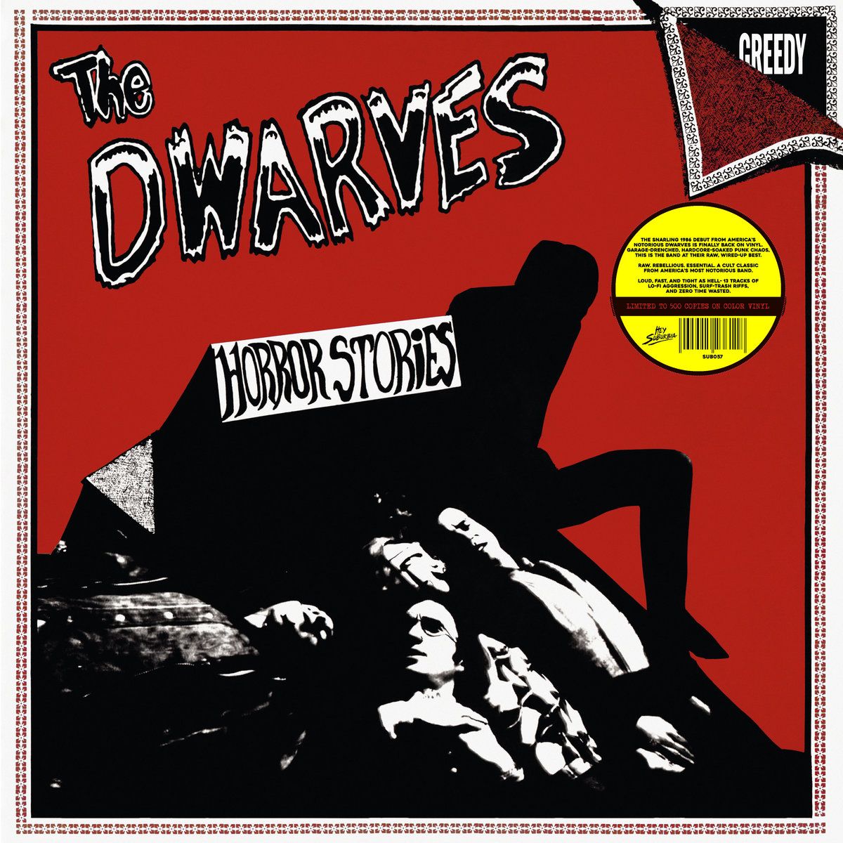 Dwarves "Horror Stories" *Red Vinyl, 500 Copies, Import*