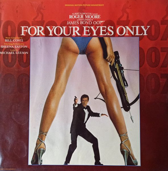 Bill Conti "For Your Eyes Only (OST)" VG+ 1981