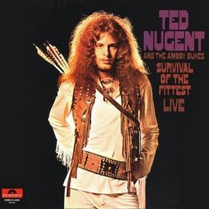 Ted Nugent &amp; The Amboy Dukes "Survival Of The Fittest - Live" VG+ 1971
