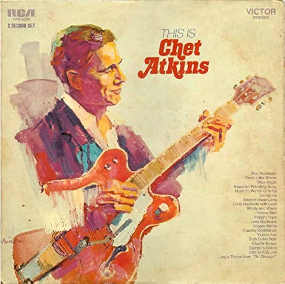Chet Atkins "This Is Chet Atkins" EX+ 1970 {2xLPs!}