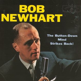 Bob Newhart "The Button-Down Mind Strikes Back!" VG+ 1960