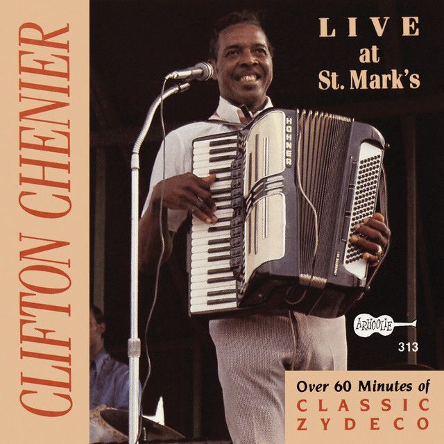 Clifton Chenier "Live At The St. Mark's" *CD* 1989