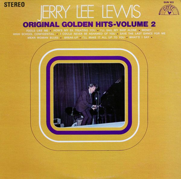 Jerry Lee Lewis "Original Golden Hits, Volume II" VG 1969