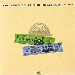 The Beatles "At The Hollywood Bowl" VG+ 1977/re.1986